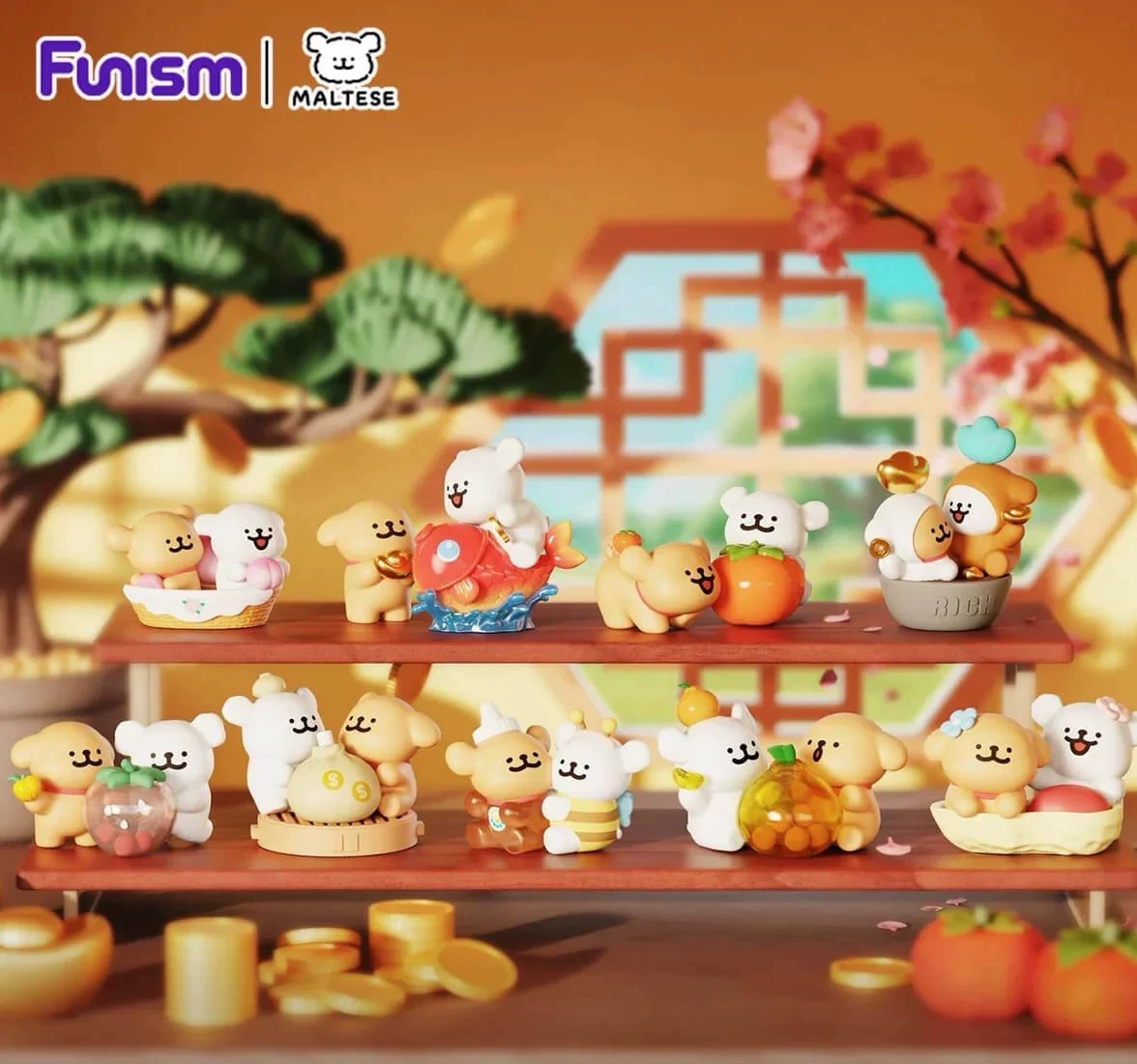 線條小狗好運汪汪系列盲盒