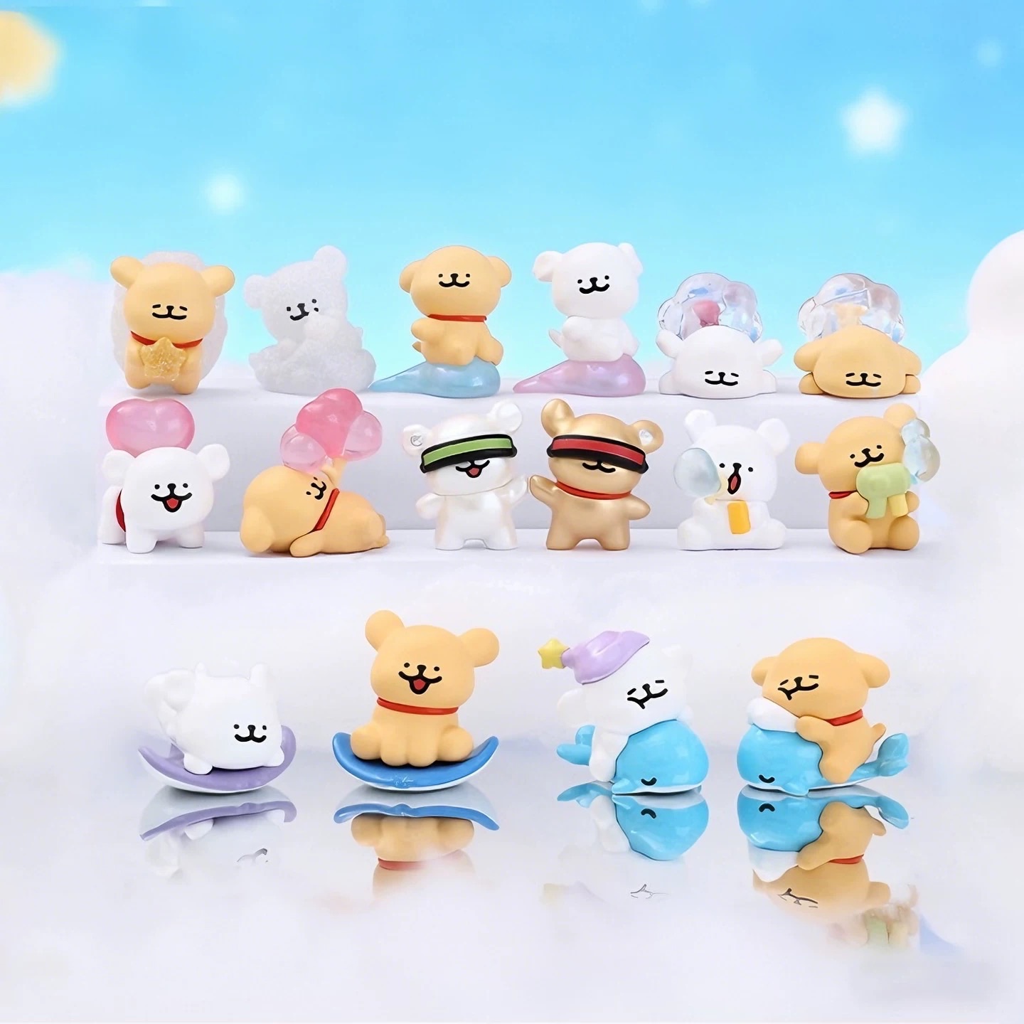 線條小狗萌粒-夢境系列