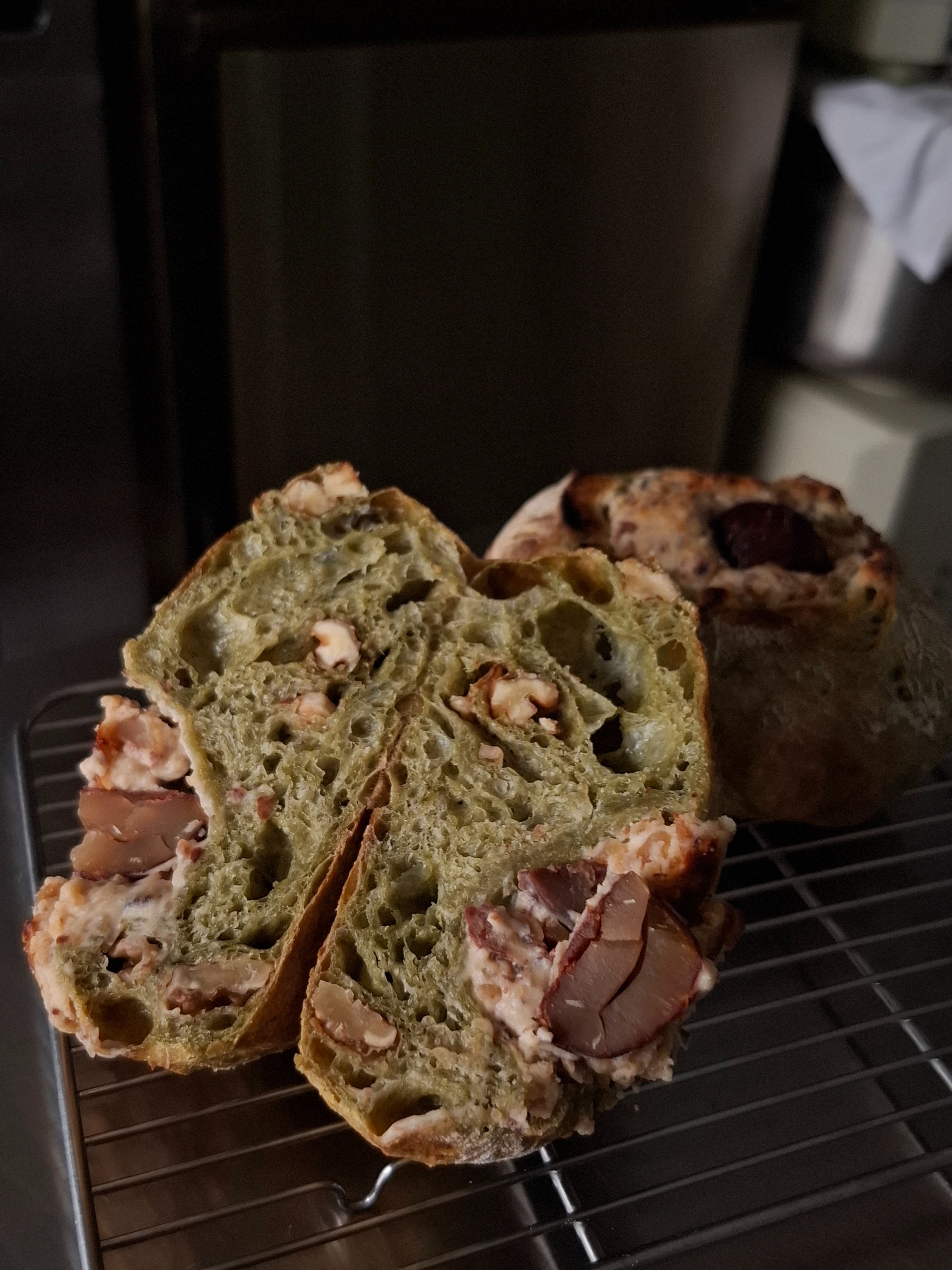 手揉金萱栗子核桃乳酪