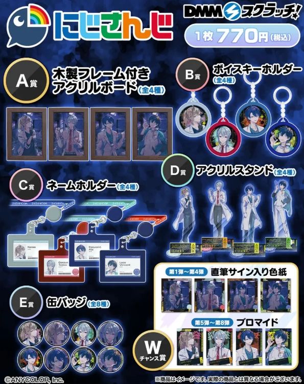 [DMMスクラッチ] にじさんじ スクラッチ第十一弾