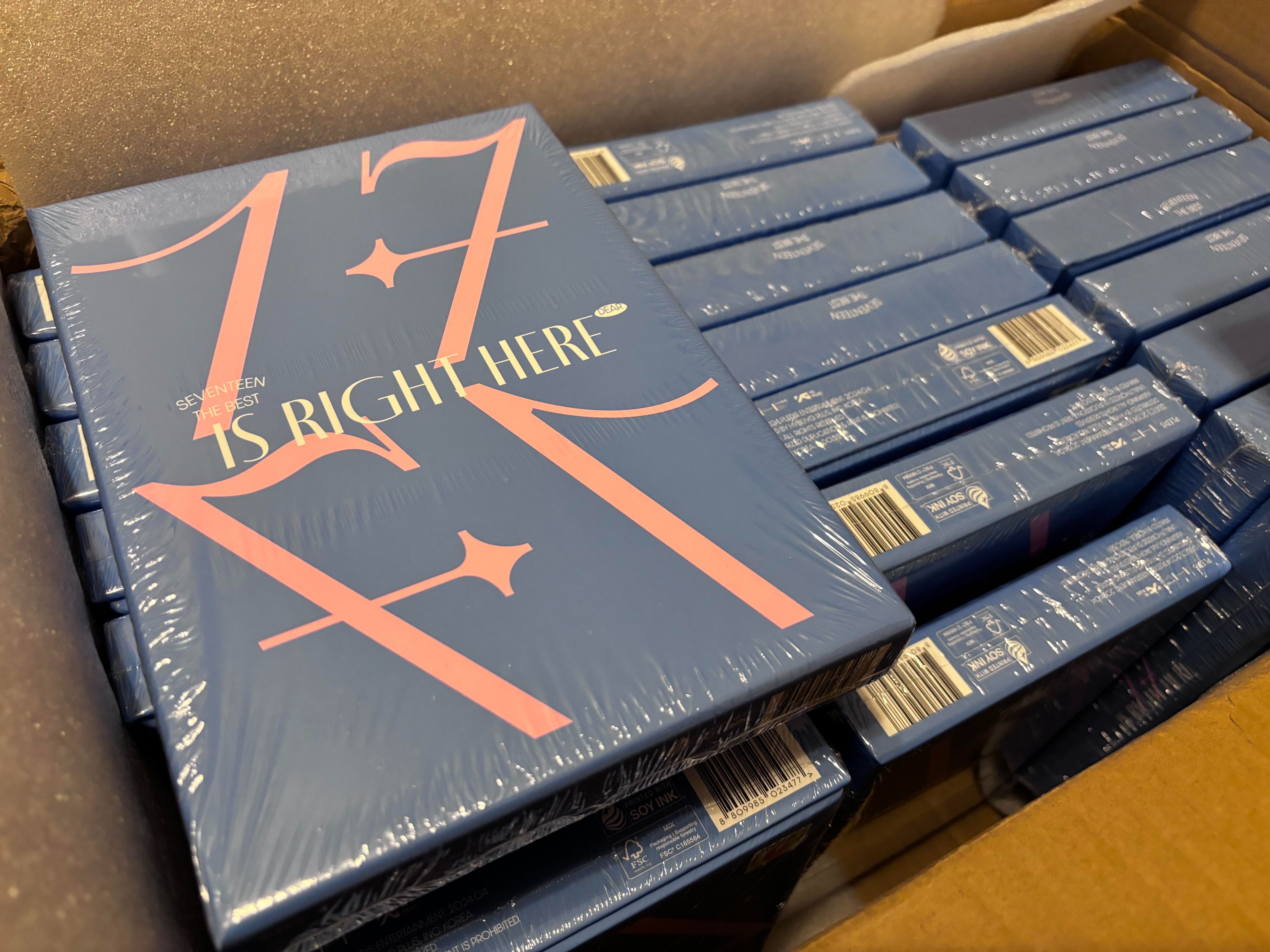 [現貨] 精選輯 17 is right here 克拉盤 全新未拆 隨機（需下包材）