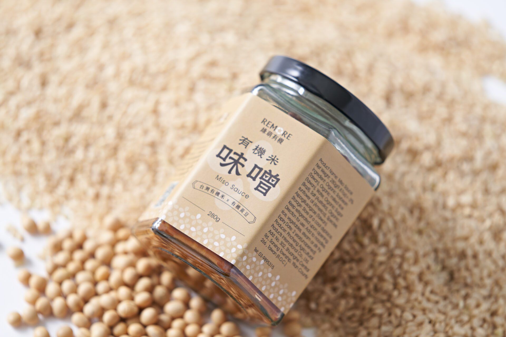 綠萌有機米味噌.純素.慈心認證280G