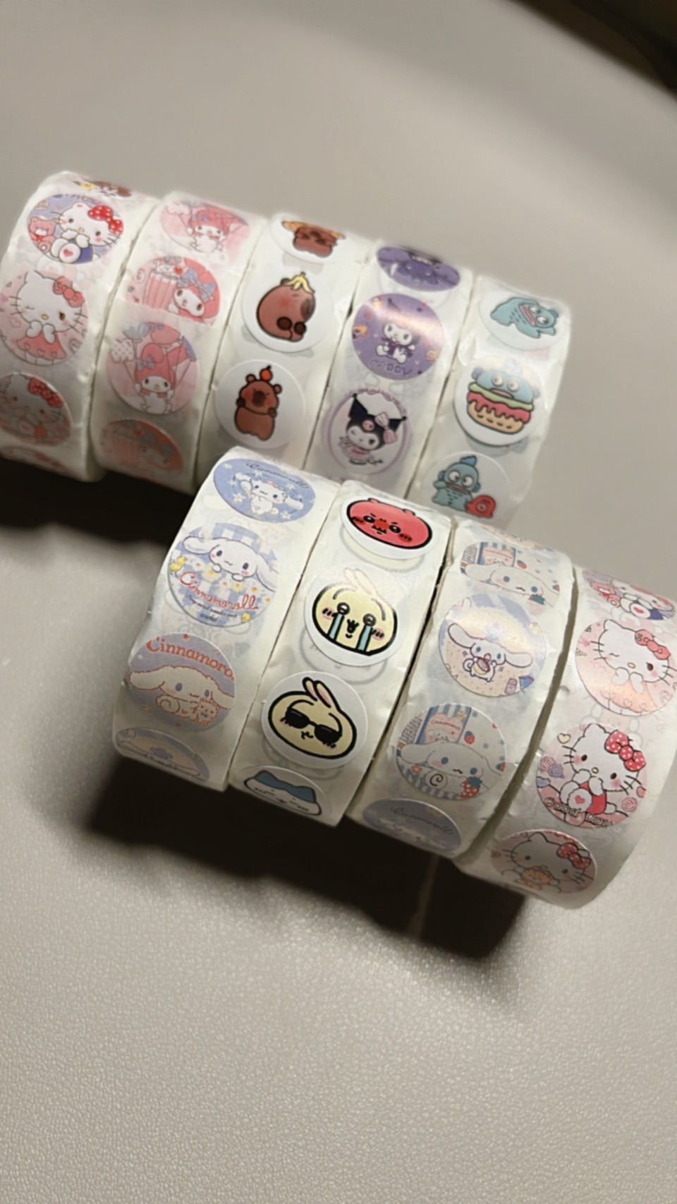 【卷卷貼】封口裝飾貼｜17元就有500貼｜顏值爆高