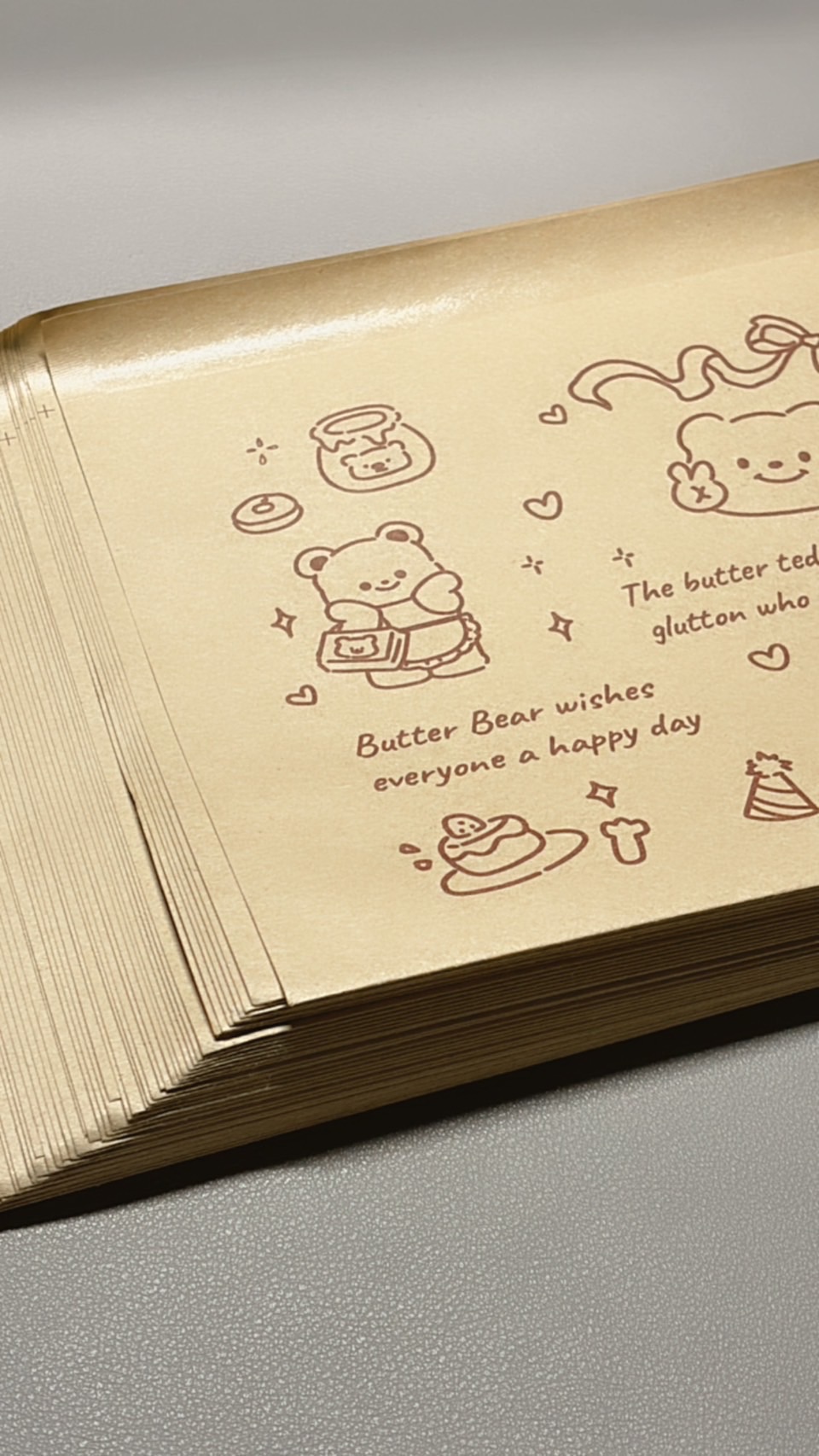 【小熊紙袋】自黏包裝袋｜加厚大容量｜打包禮品袋