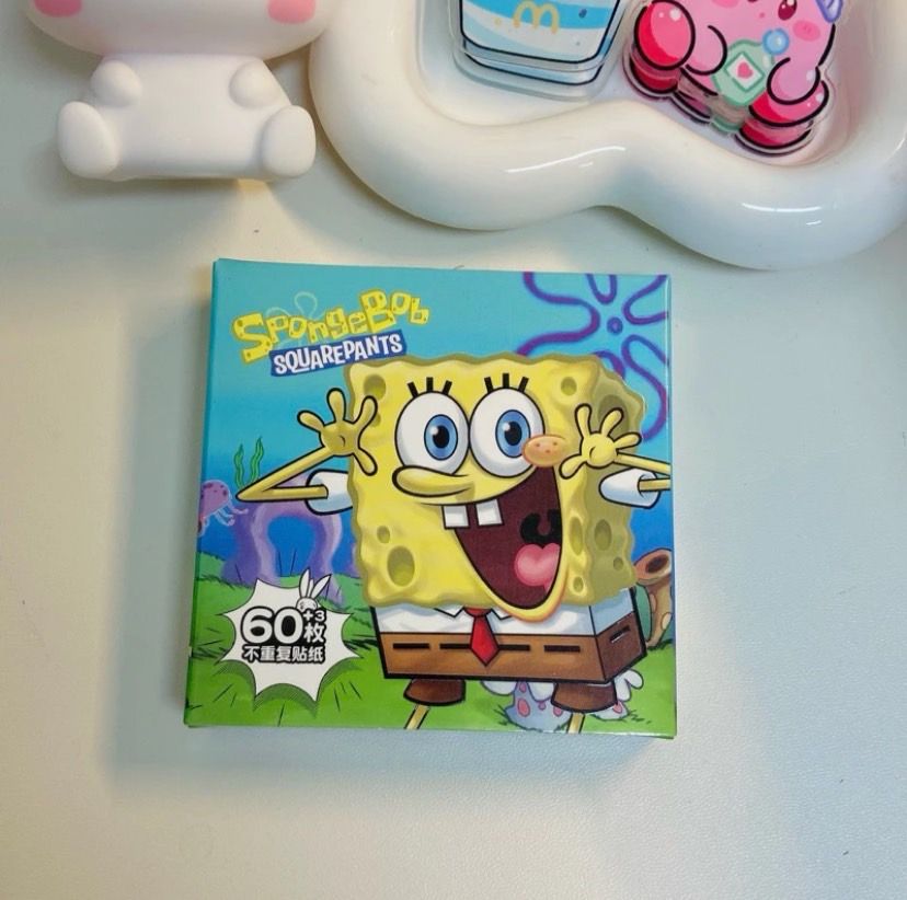 ✨海綿寶寶不重複創意貼紙✨