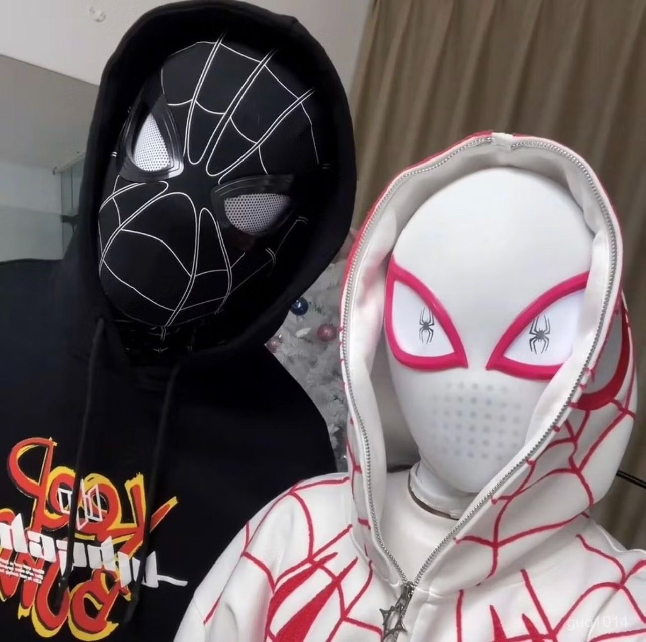 🕸️蜘蛛人觸摸發光面具🕸️