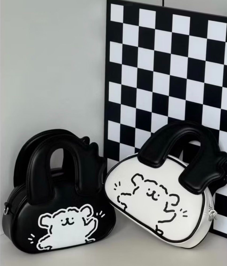 👜線條小狗波士頓包包禮盒👜