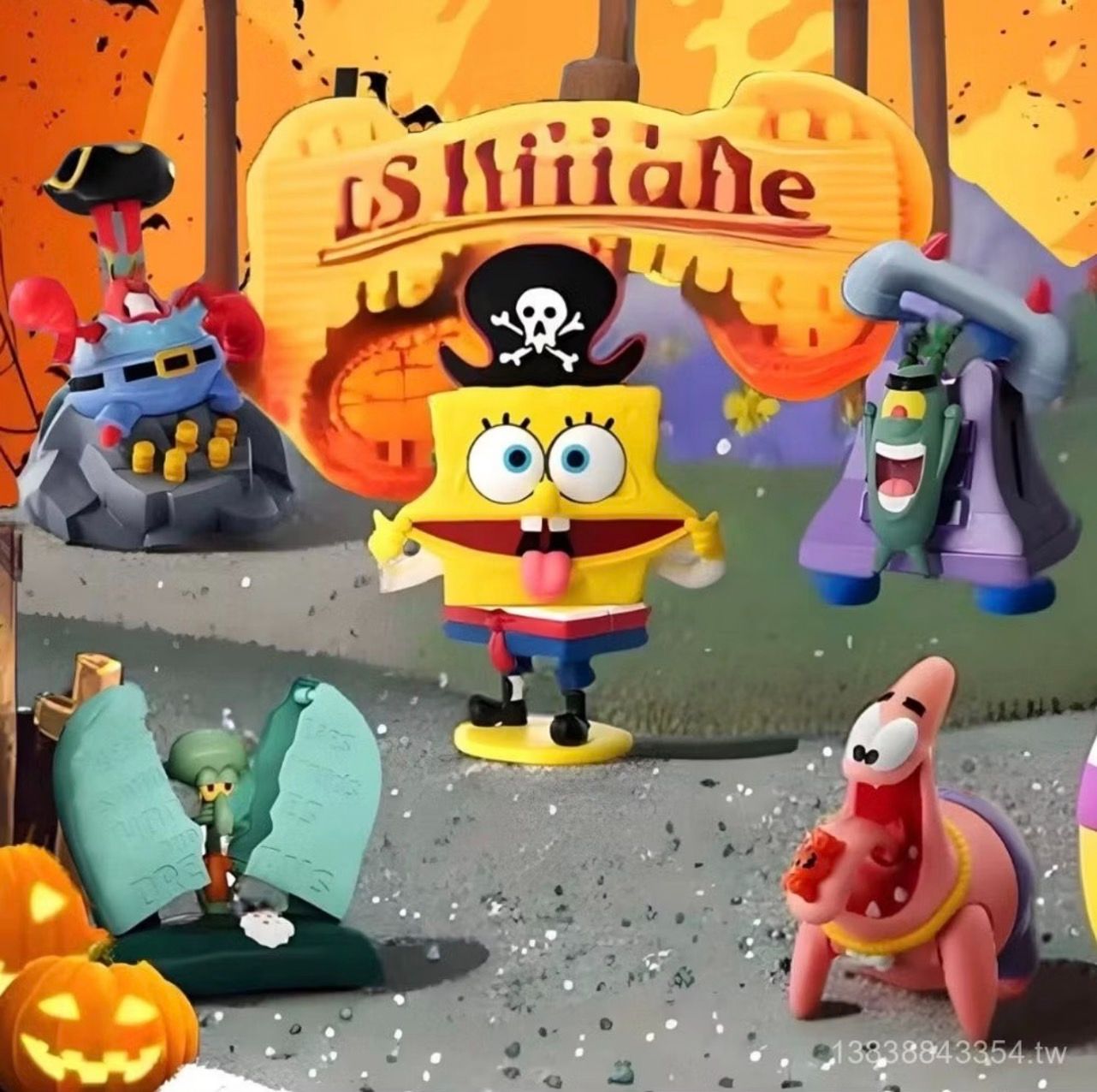 🎃肯德基萬聖節海綿寶寶擺件🎃