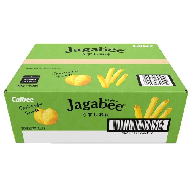 CALBEE 卡樂比 Jagabee 薄鹽薯條