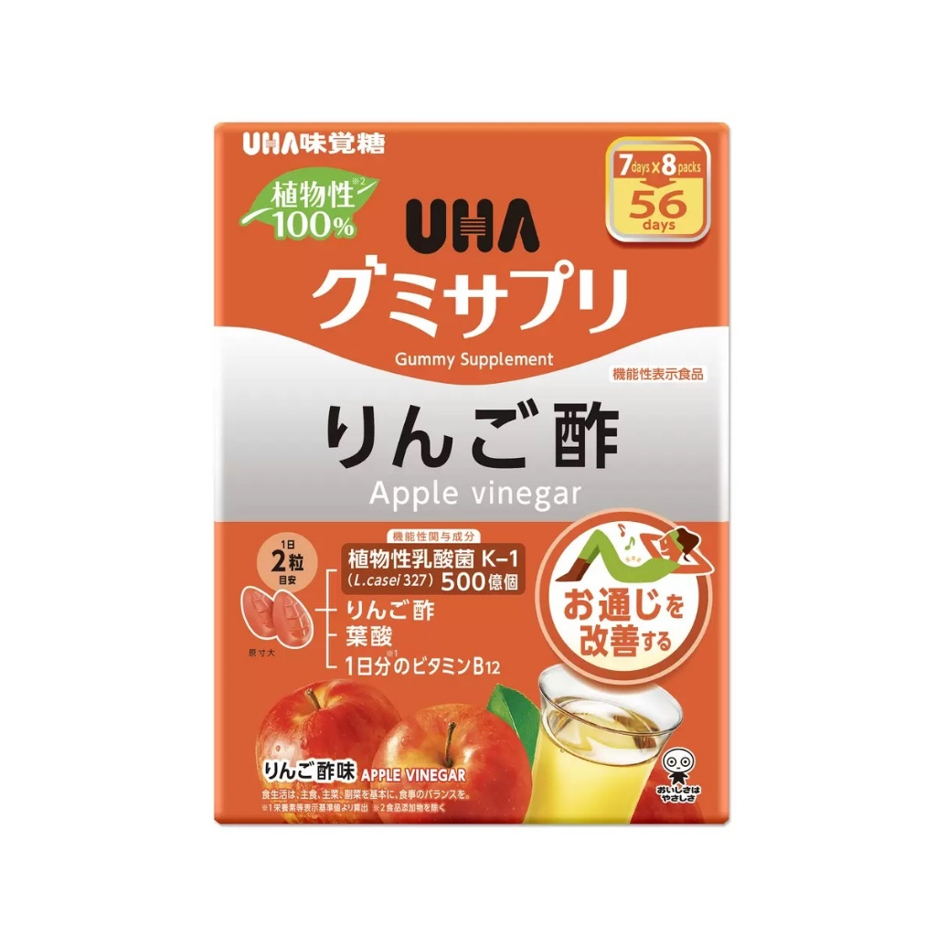 UHA 味覺糖 乳酸菌+葉酸+維他命B 營養補充軟糖