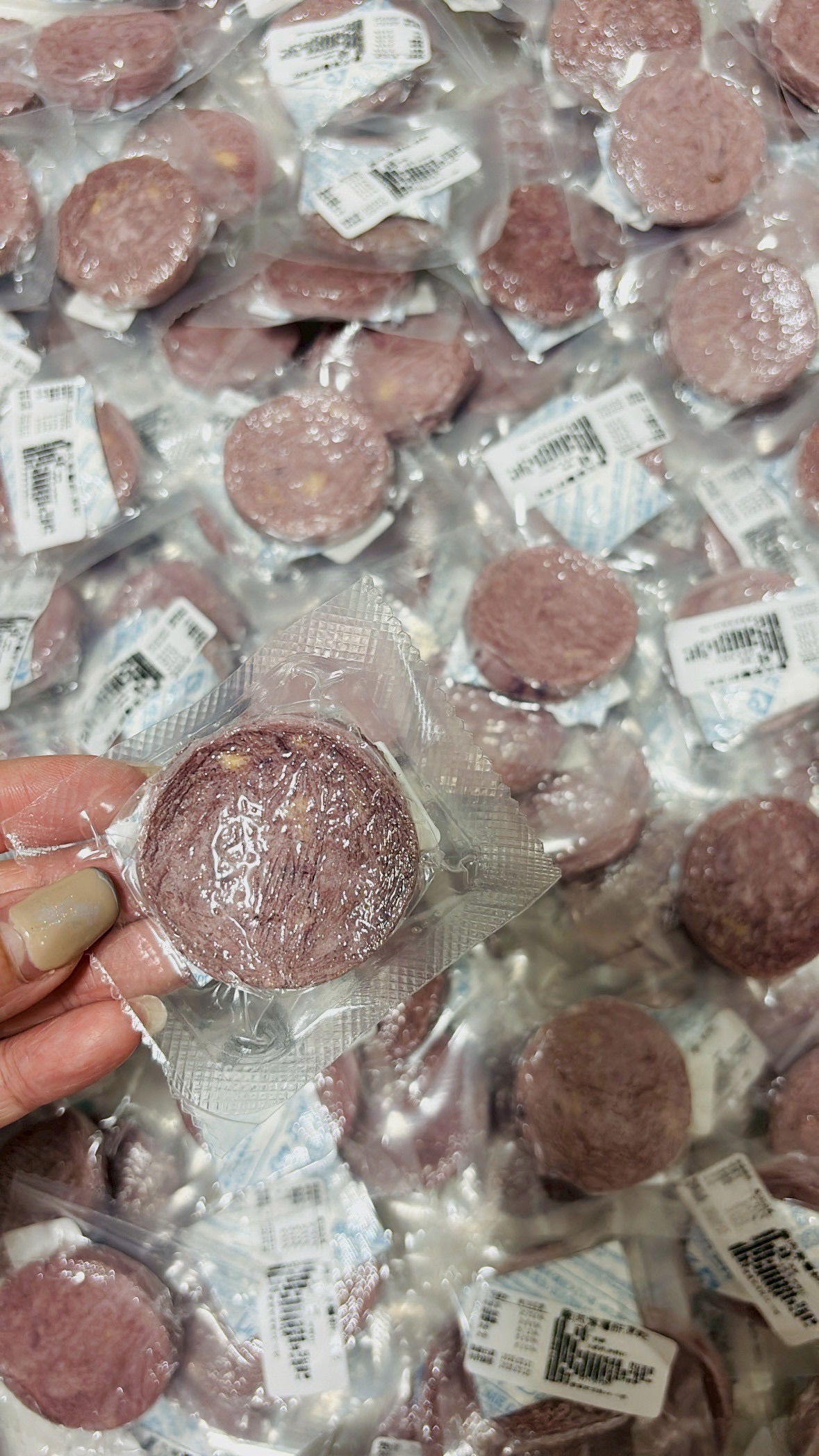 台灣製-裸包雞肉紫薯圓餅 凍 乾（貓狗皆可）