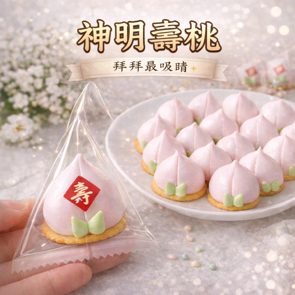壽桃馬林糖