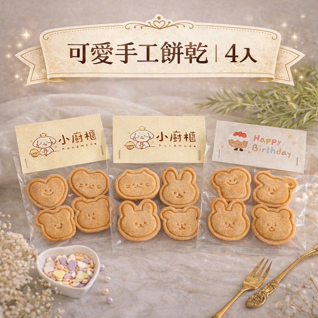 可愛手工餅乾