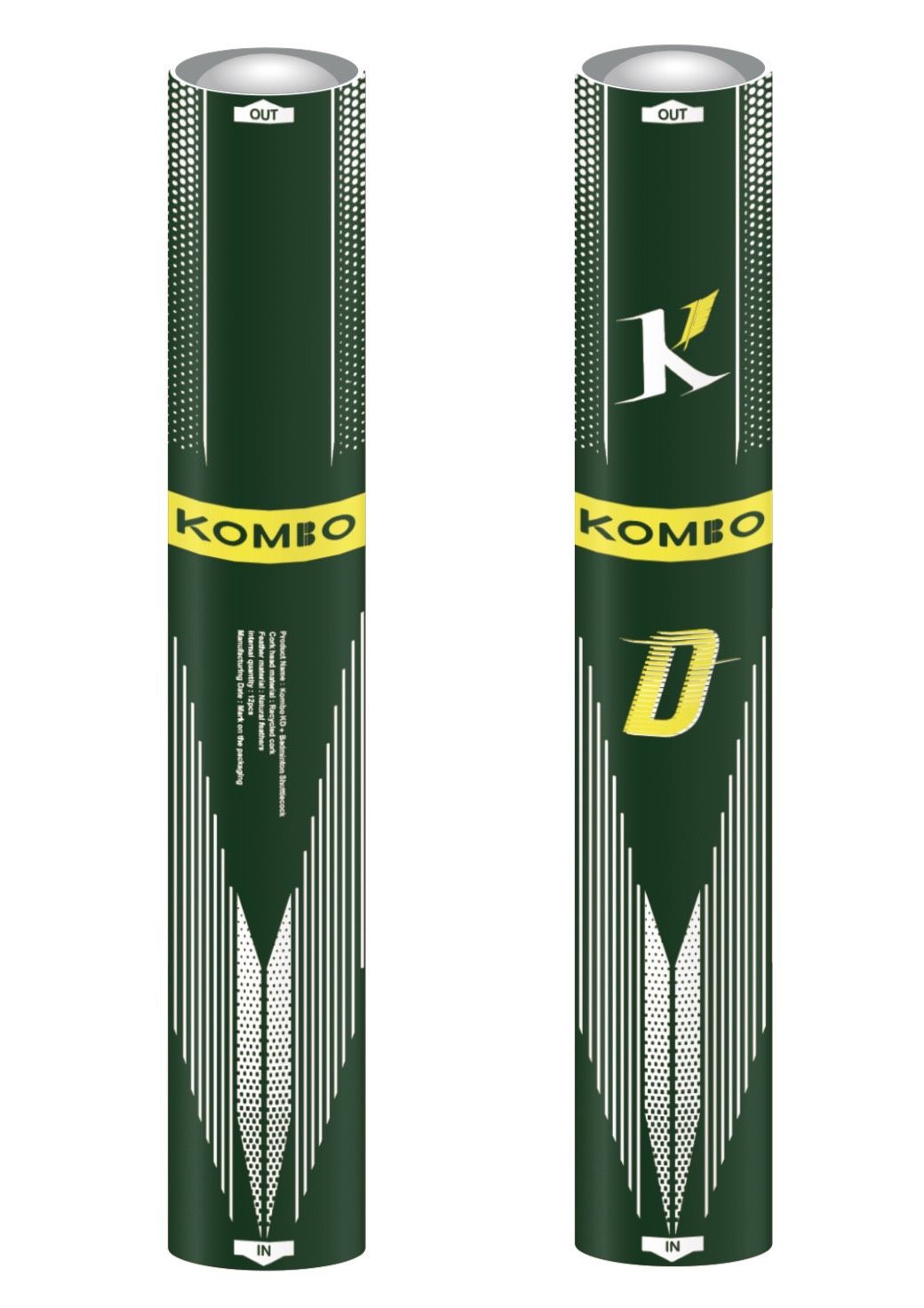 KOMBO No.D  鴨毛 羽毛球