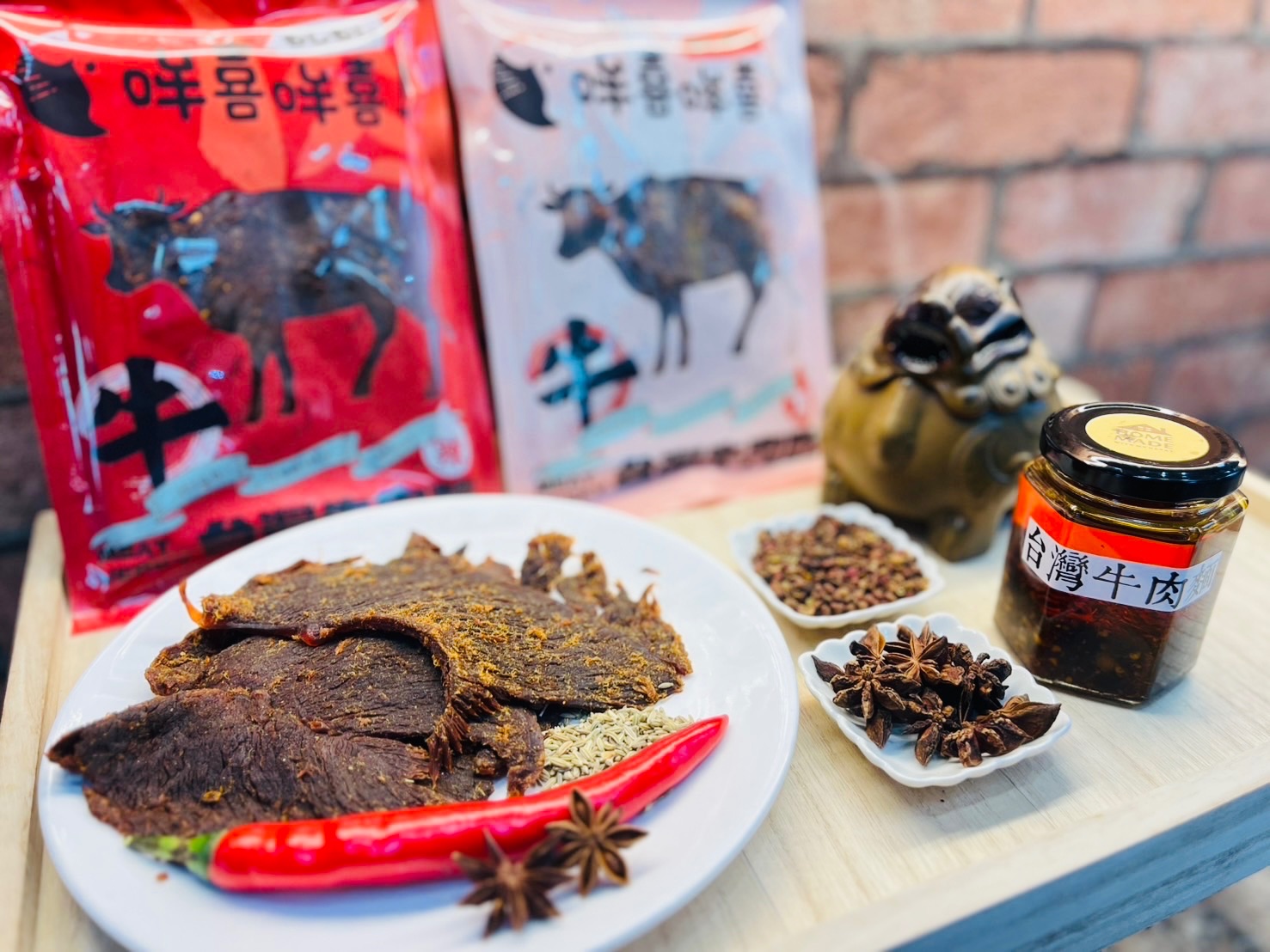 香辣牛肉乾