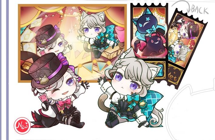 【悠依Yui繪】[原神] 魔術雙子立牌套組