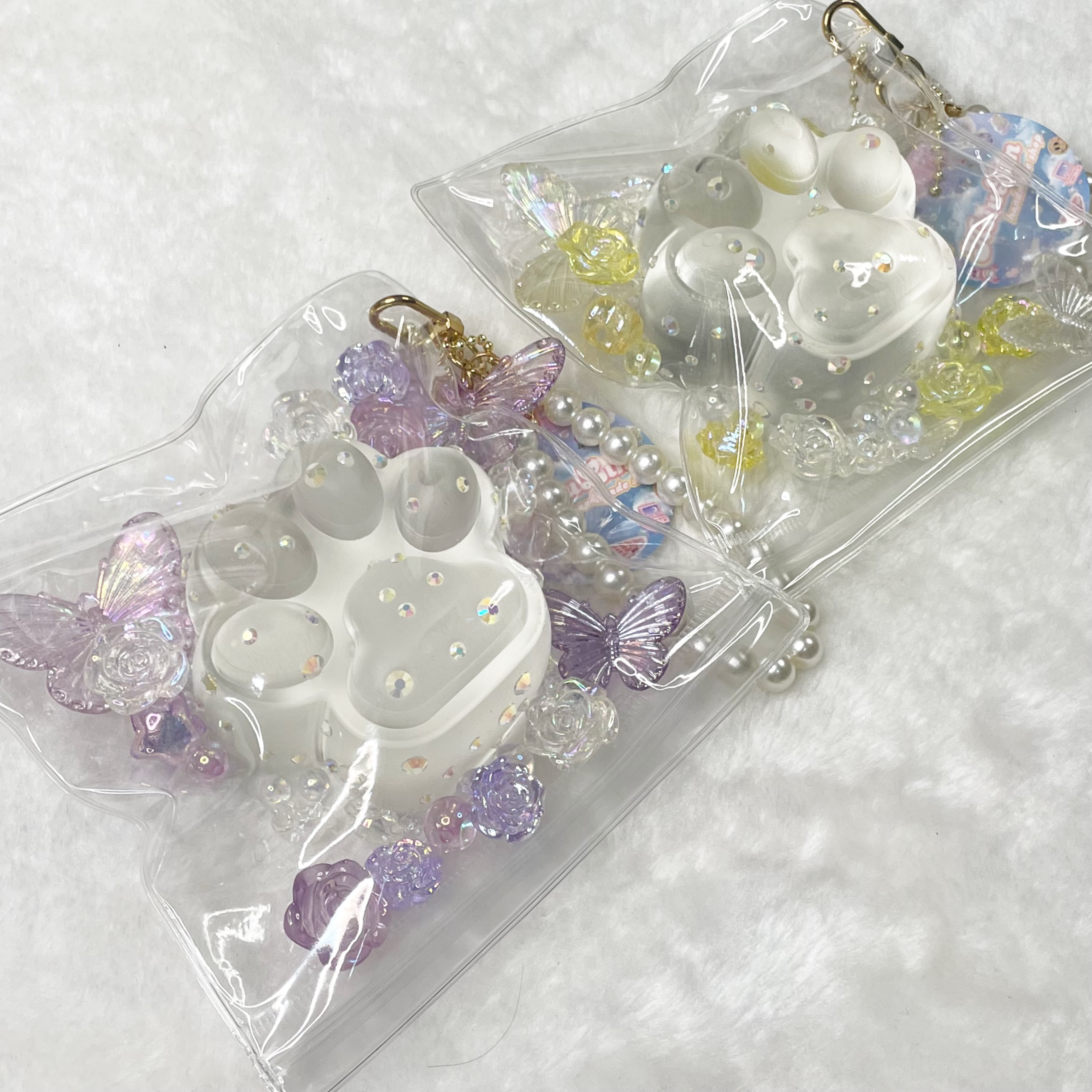 透明大貓掌捏捏