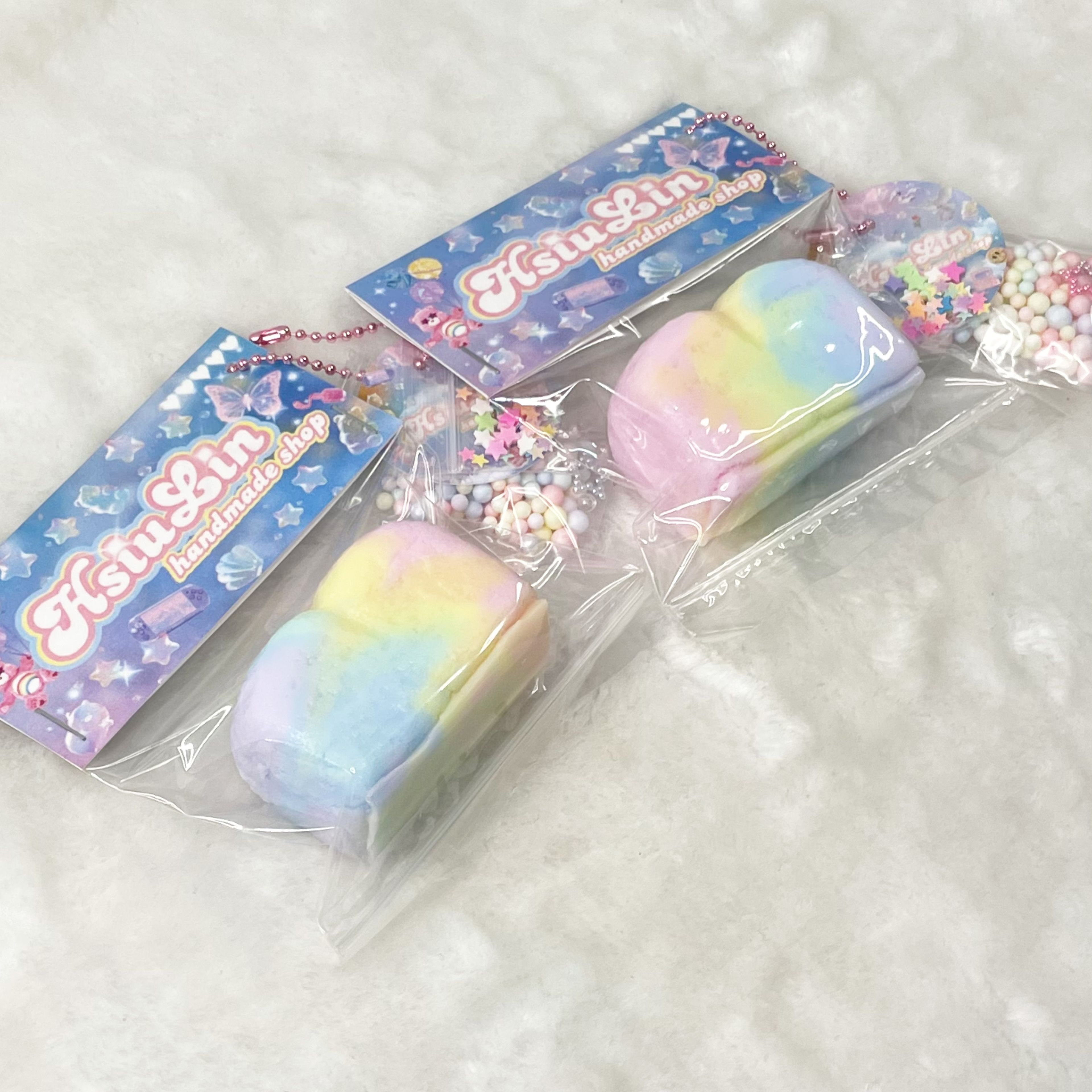 彩色二連山形吐司