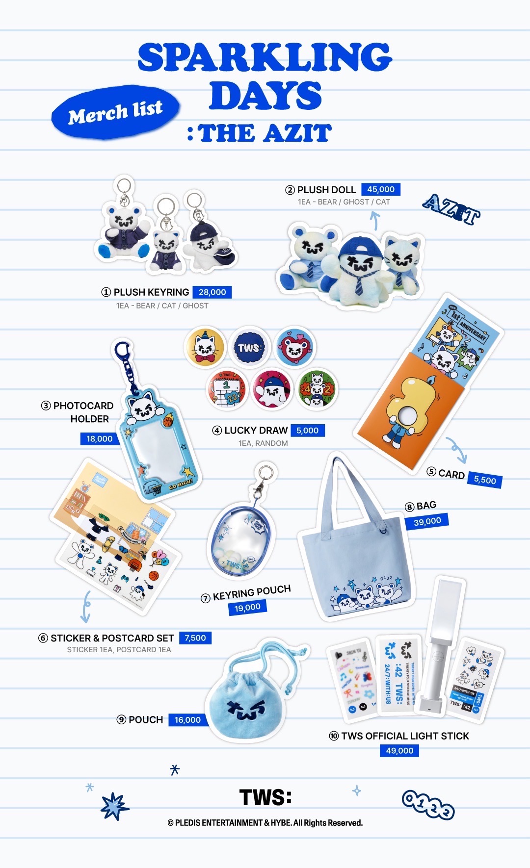 【專屬賣場】一週年快閃店/見面會週邊