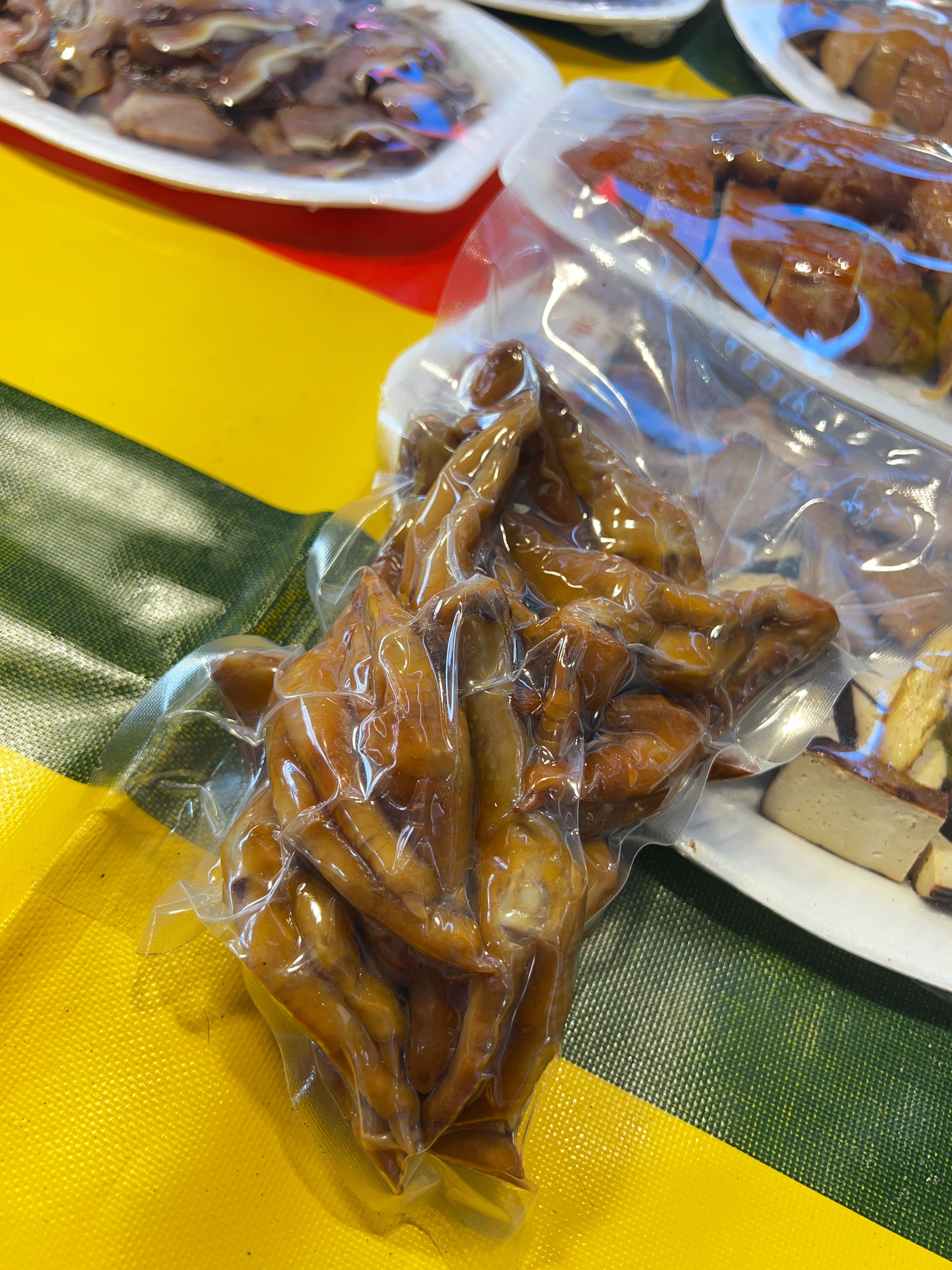 糖燻雞腳