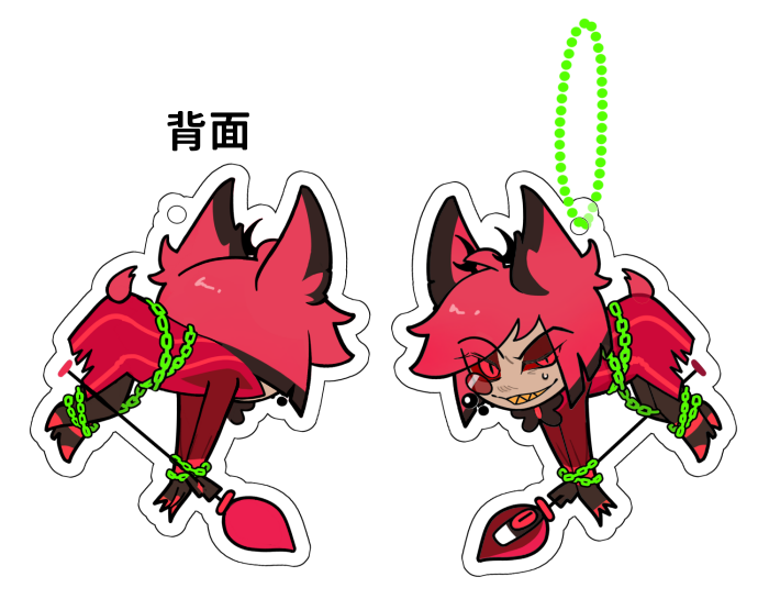 （預購）Alastor雙面吊飾