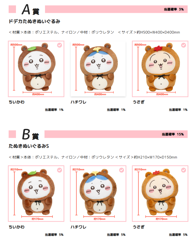 狸貓一番賞 下單區