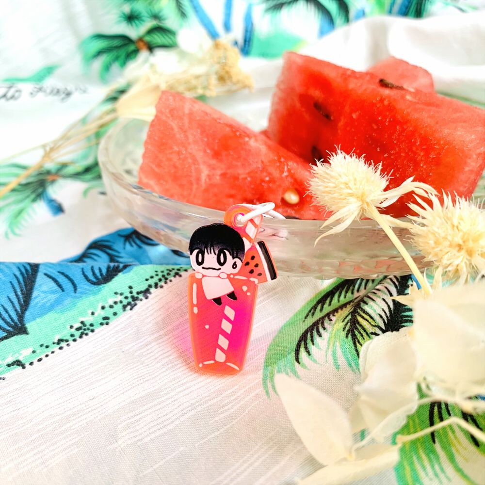 【ONEWE】勇訓西瓜汁吊飾