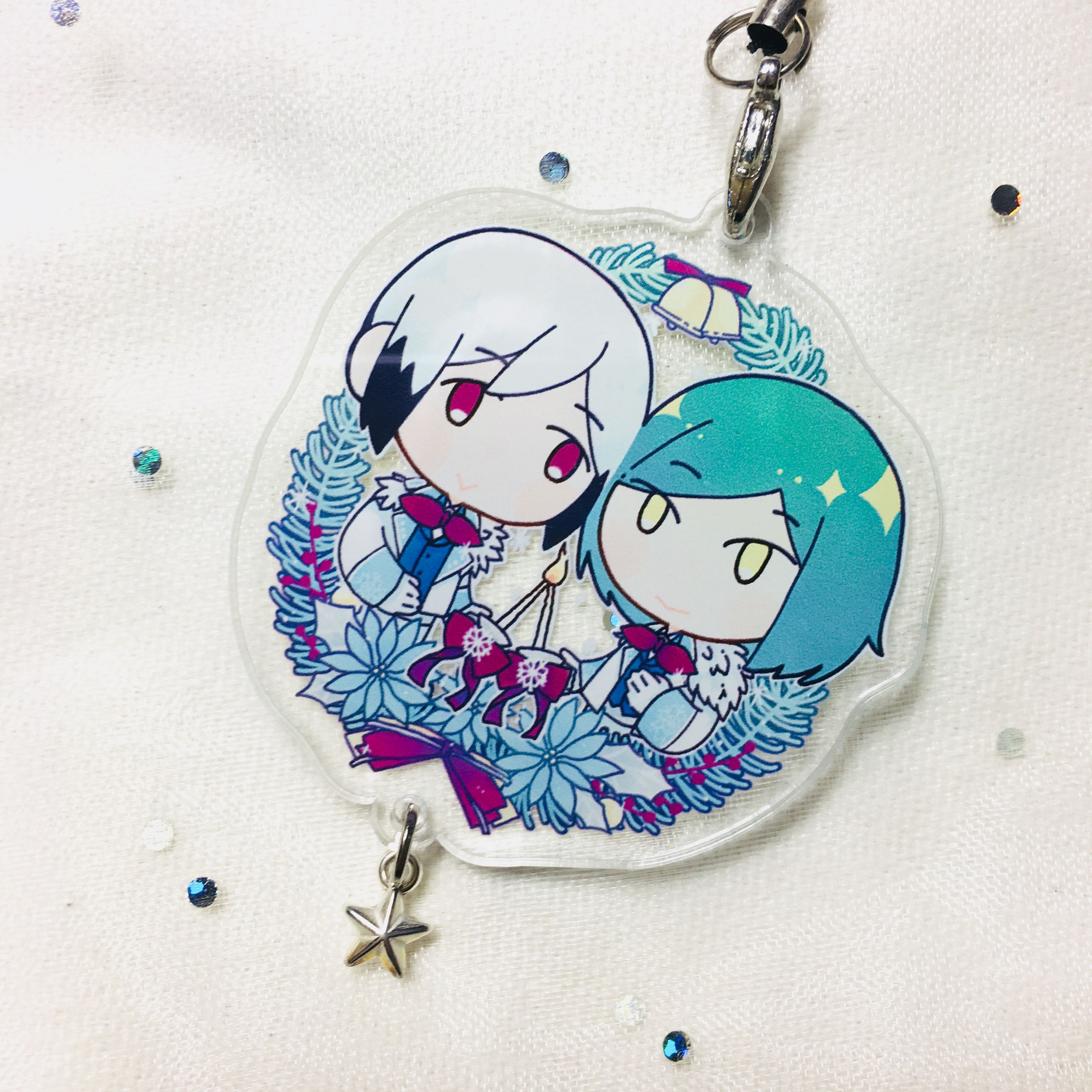 【SideM】Xmas Live 想楽＆九郎壓克力吊飾