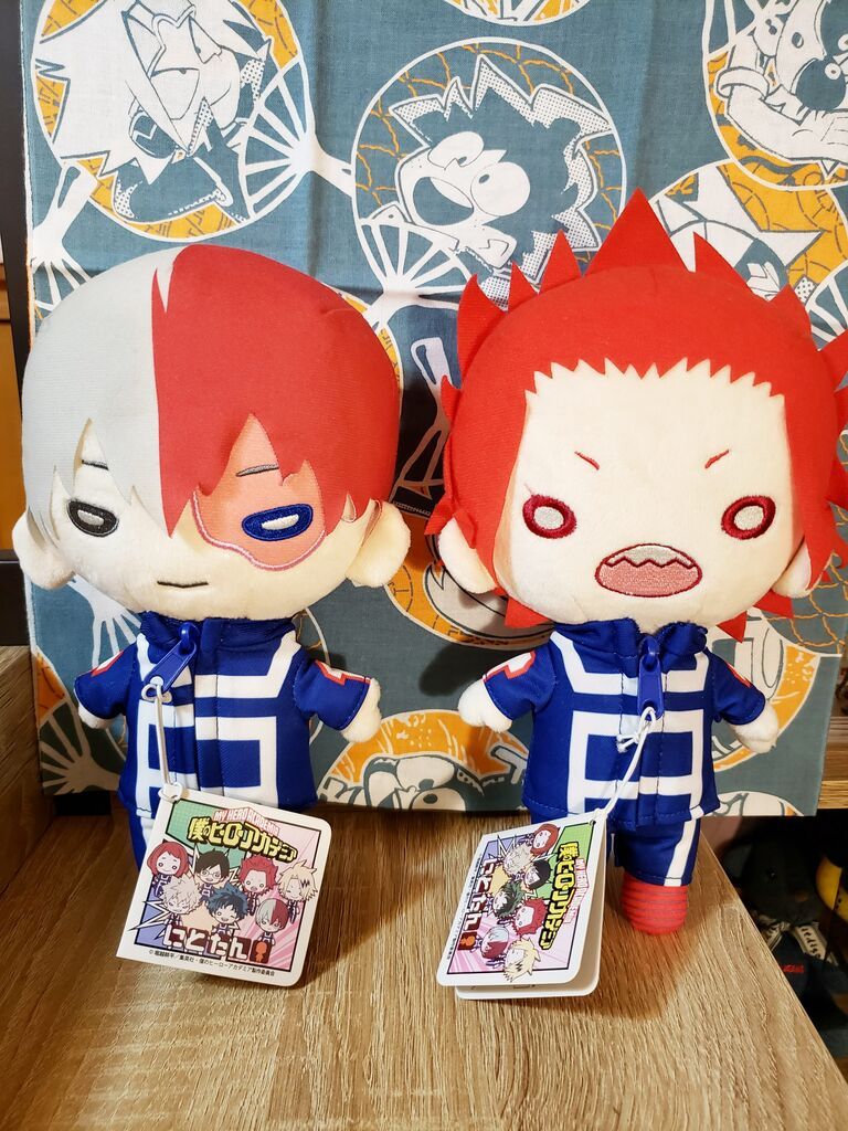 MHA我英 |轟焦凍 切島 |23公分可脫衣豆眼娃