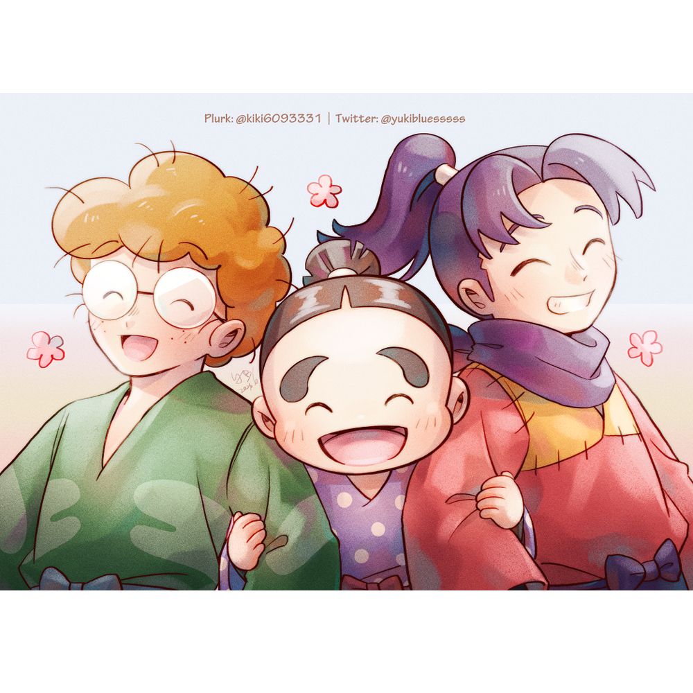 【忍者亂太郎】忍亂三小隻