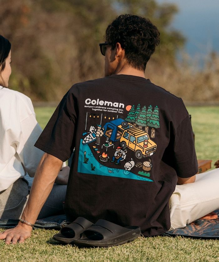 Coleman X matsui X FREAK’S STORE別注短Ｔ（露營款）