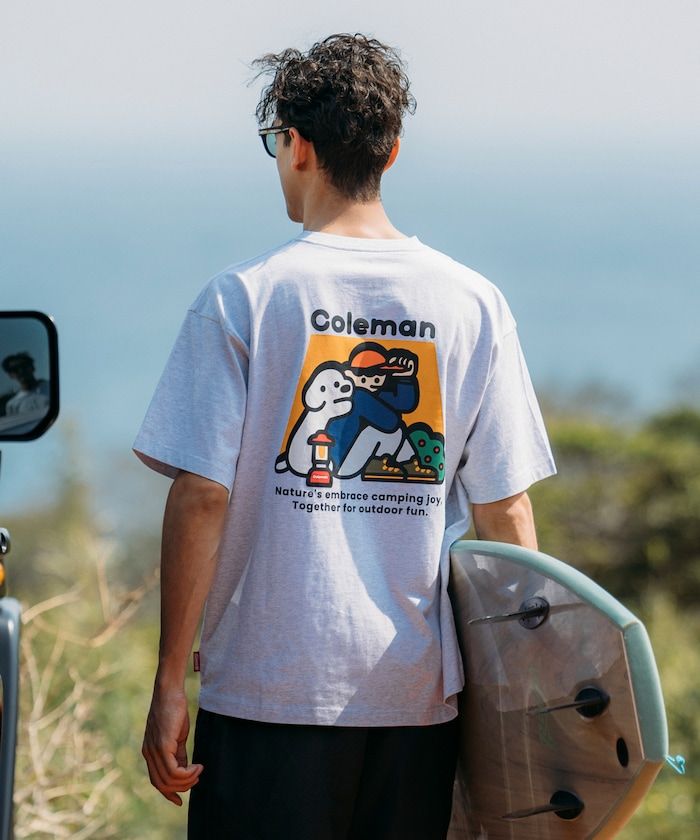 Coleman X matsui X FREAK’S STORE別注短Ｔ（抱抱款）