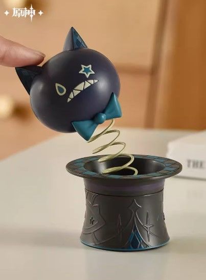 【原神官方】魔術秀系列琳妮特驚奇貓貓盒搖搖樂擺件 Genshin