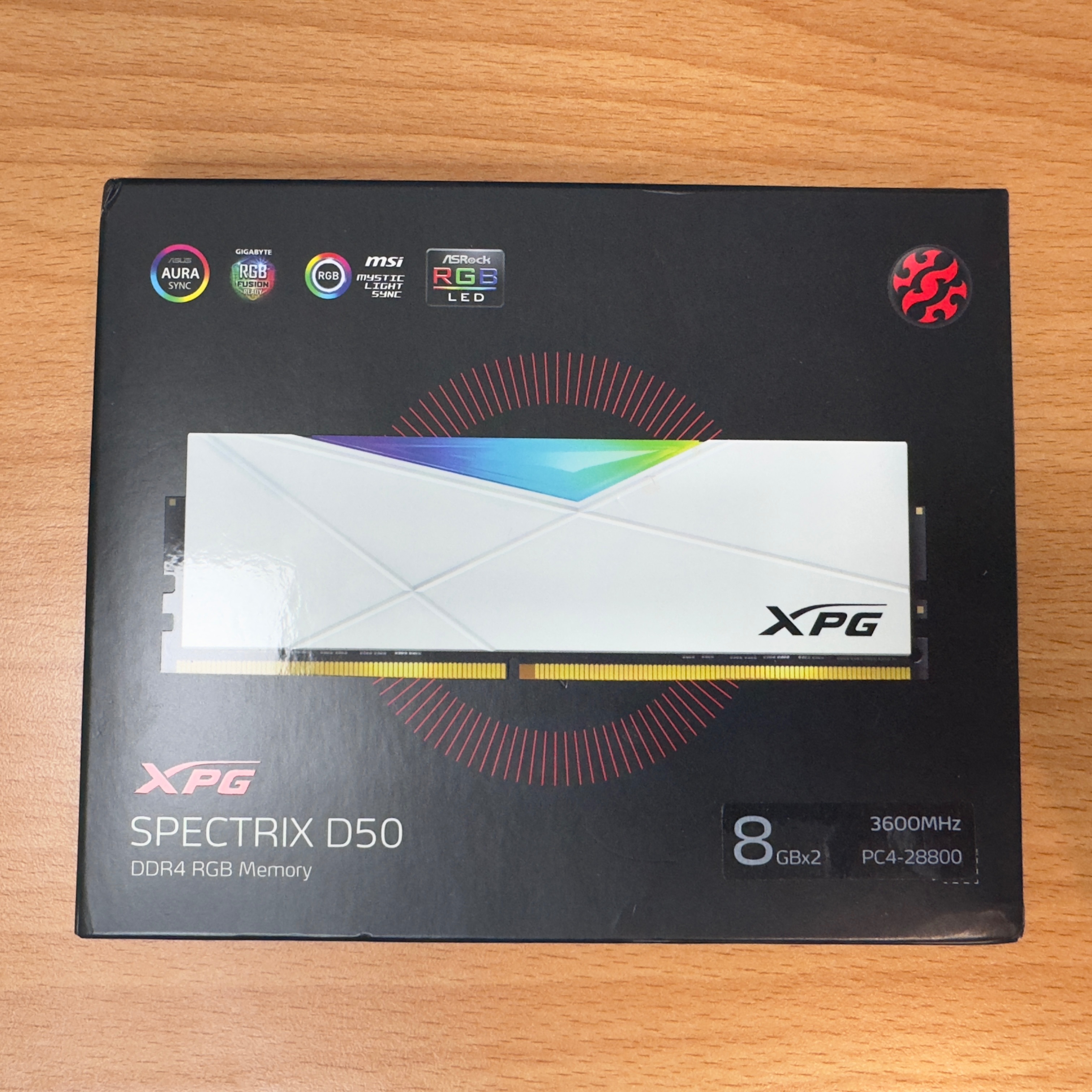XPG D50 DDR4 3600 8GBx2