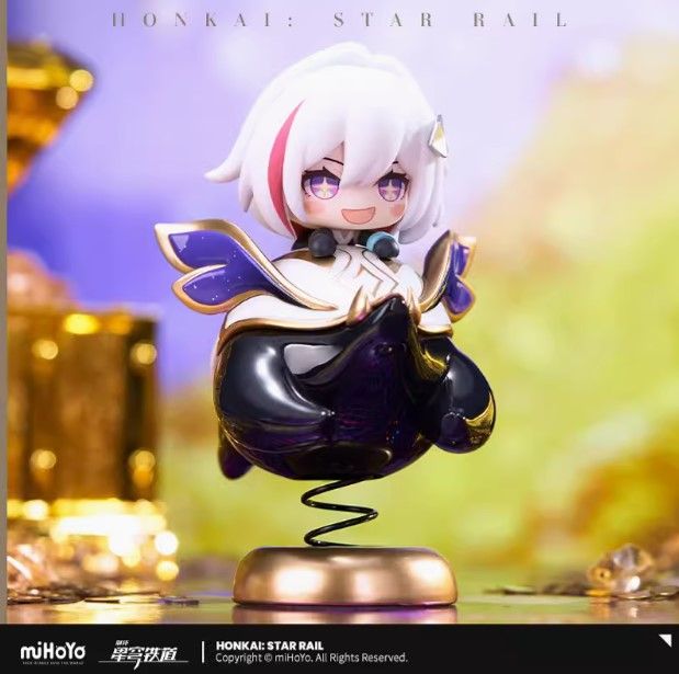 【米哈遊/崩壞：星穹鐵道 】托帕＆帳帳Q版搖搖樂擺件 miHoYo（2025/3月上旬出貨）