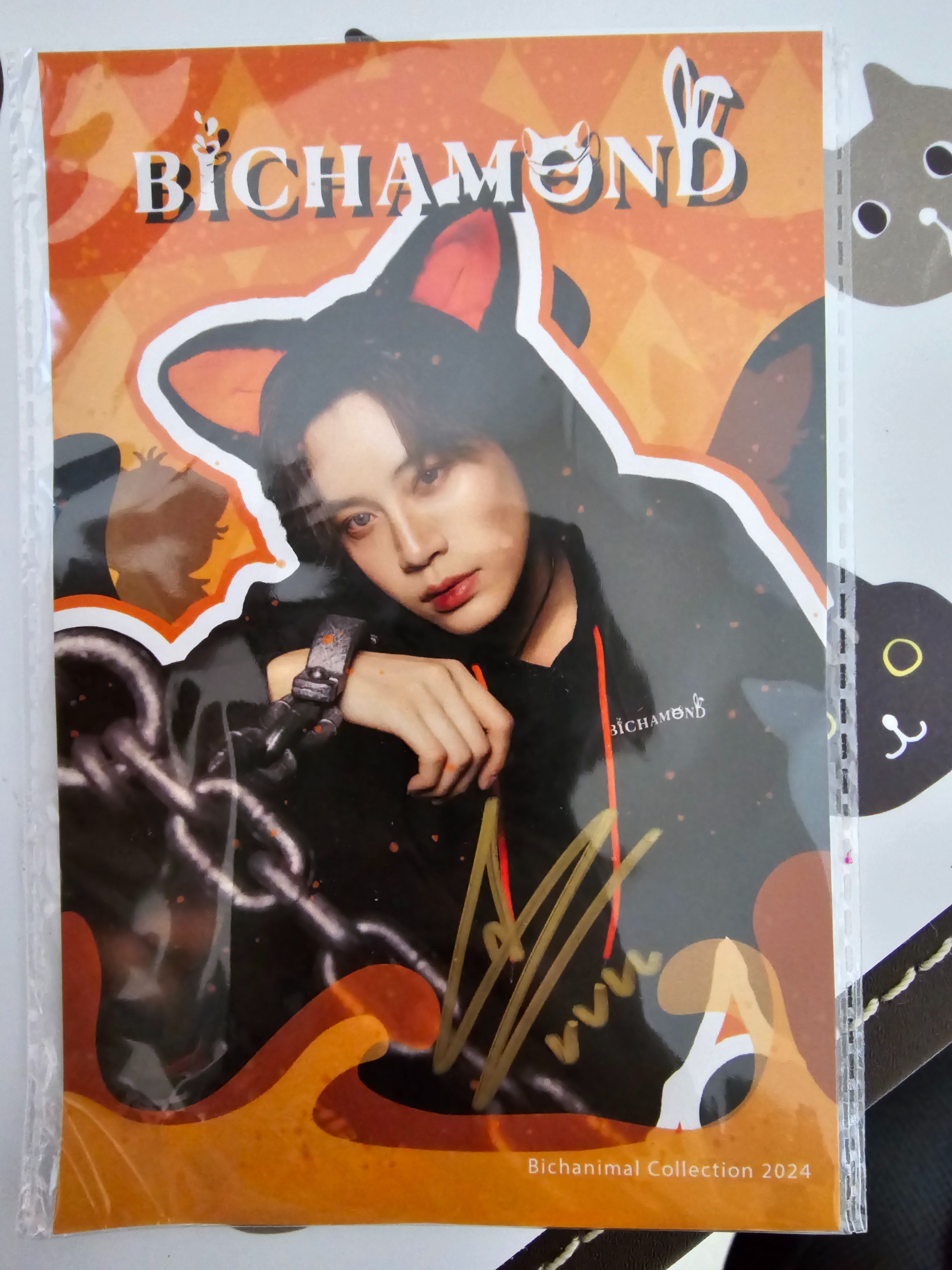 Bonu 個人品牌T 親簽明信片及書展自拍小卡