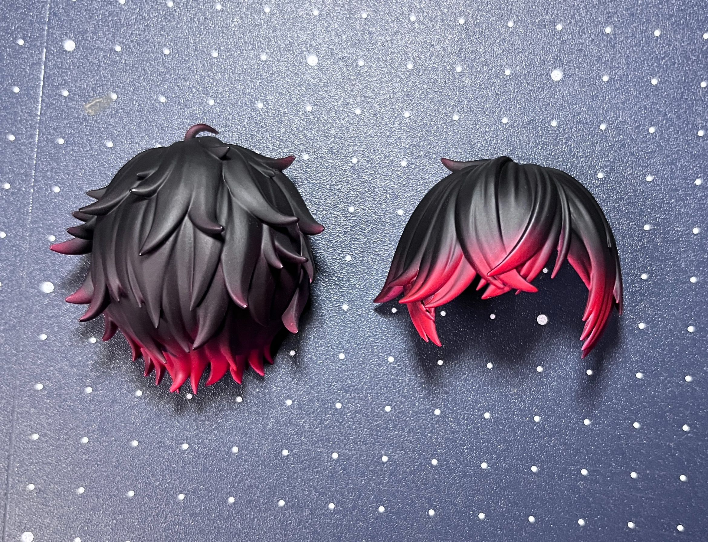 【喵汪小舖】【現貨】髮片／魔鬼戀人／客製噴色