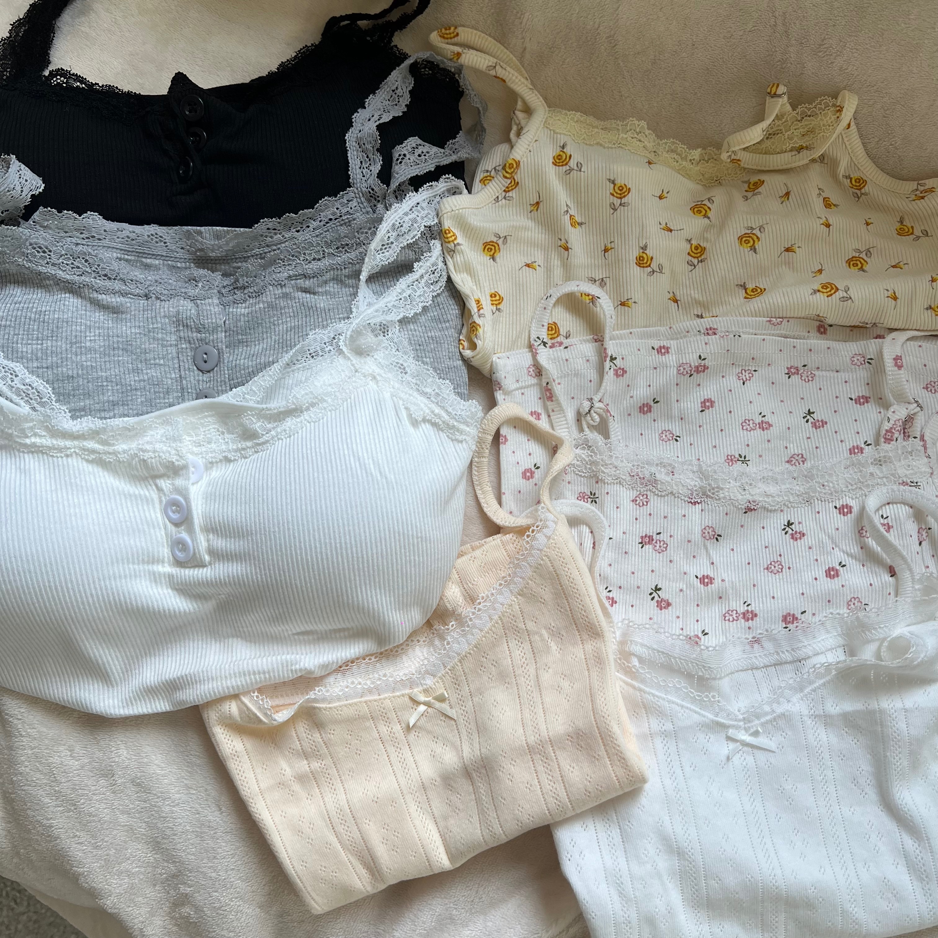 Cloudy Cozy⛅️ 蕾絲bra top