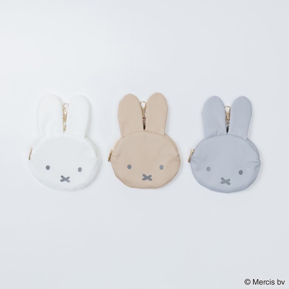 【現貨】米菲兔 miffy 收納包 大頭造型 收納包 零錢包