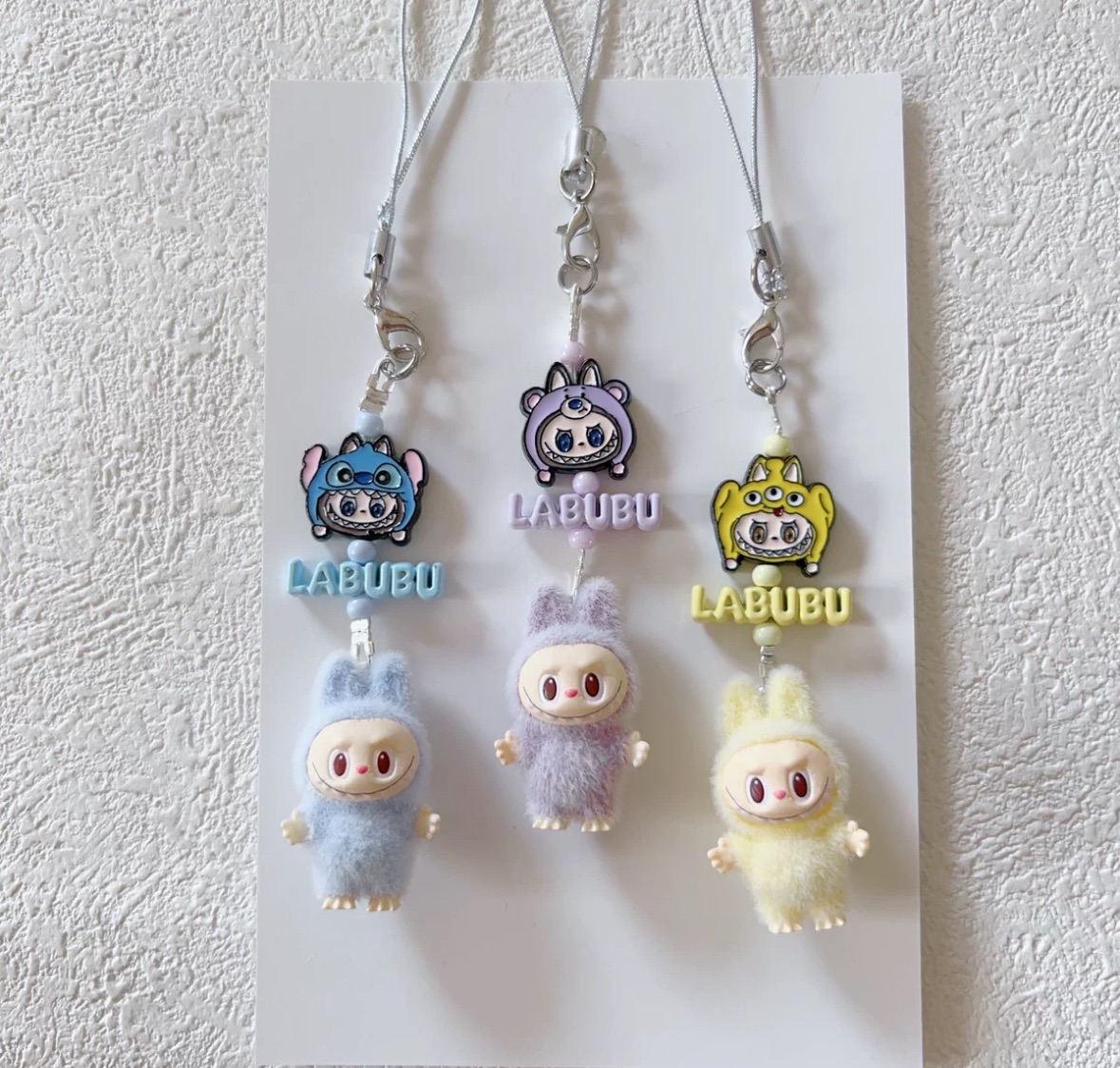 超萌可愛拉布布手作吊飾🩵