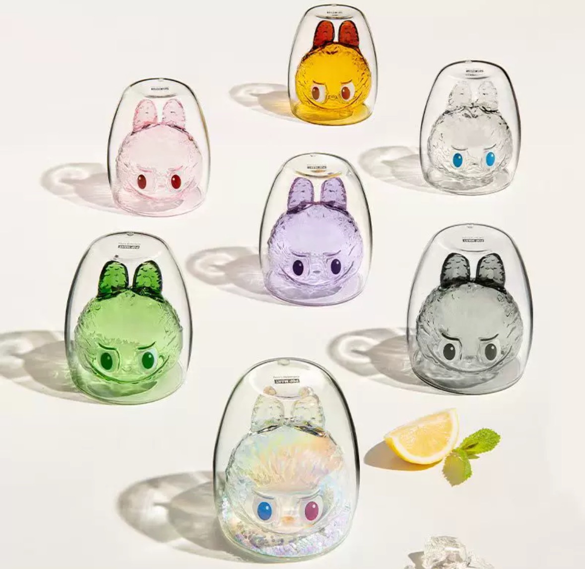 超萌可愛拉布布雙層杯中杯