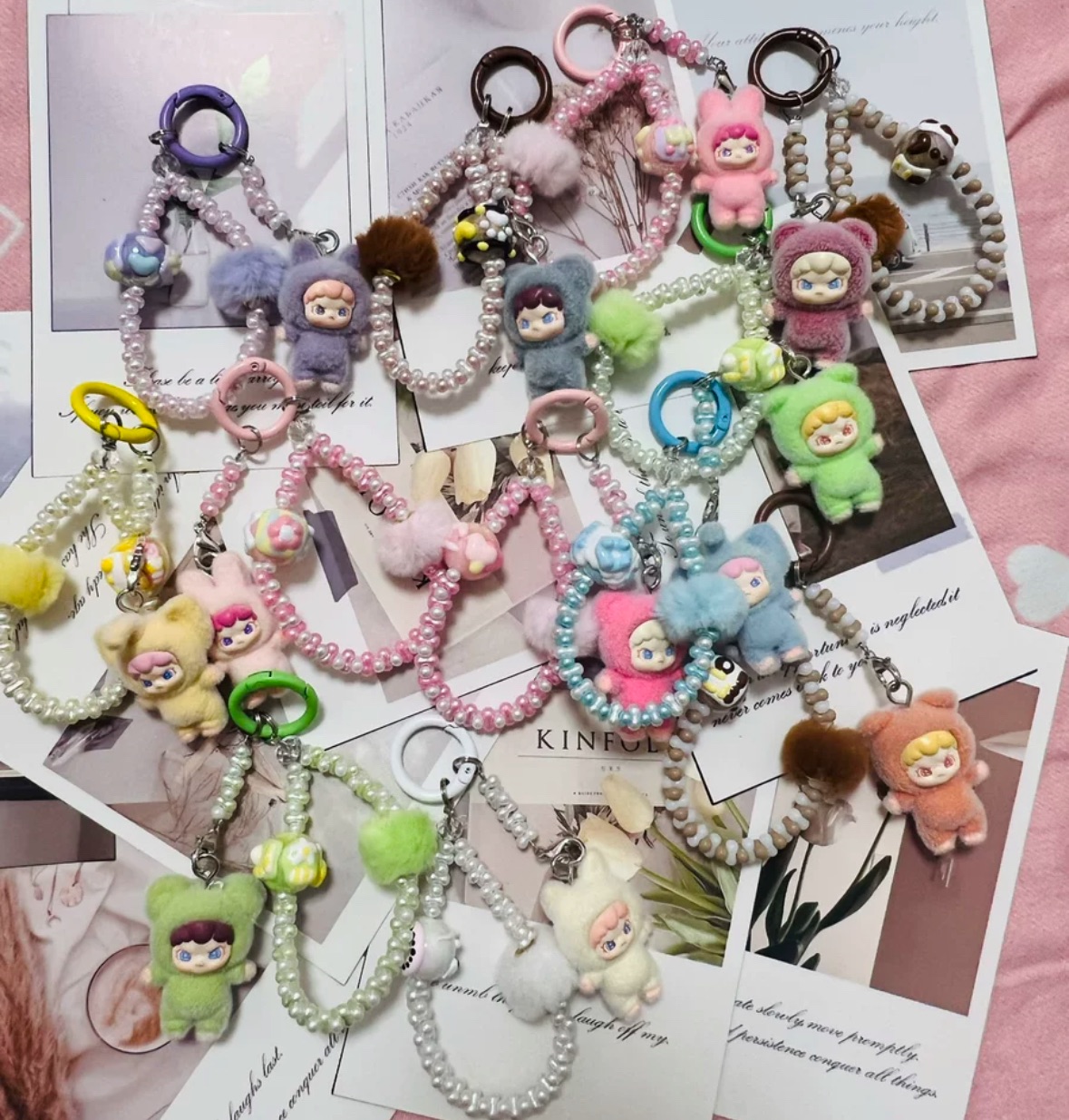 超可愛嬰兒寶寶植絨手作吊飾❤️