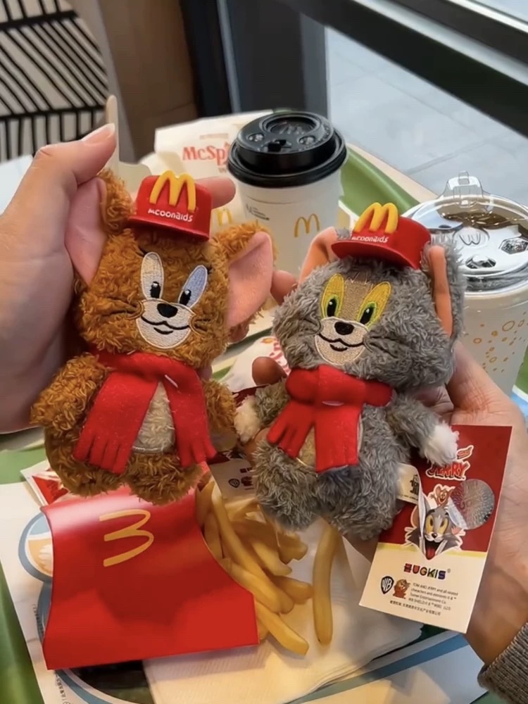 超可愛毛絨鑰匙圈