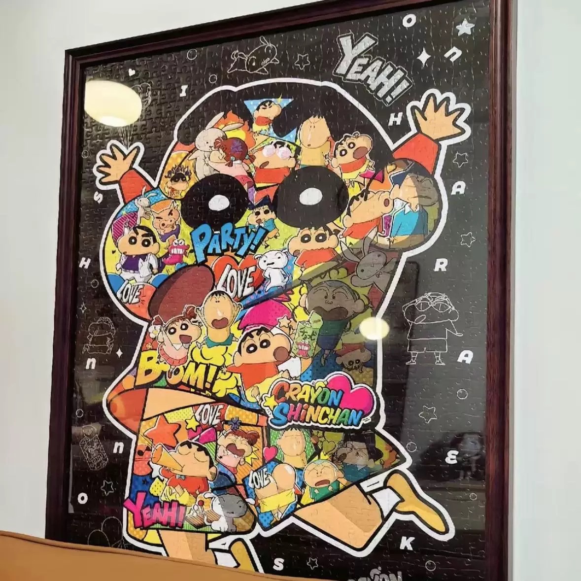 超萌可愛蠟筆小新500片拼圖🧩