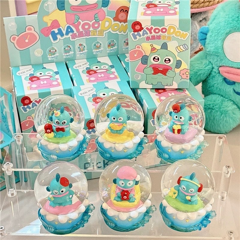 超萌可愛醜魚水晶系列盲盒