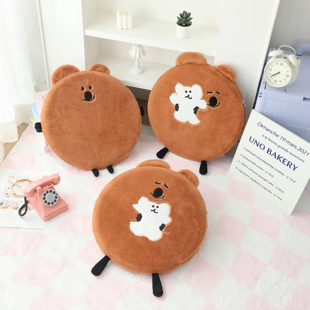 超萌可愛熊熊記憶棉坐墊
