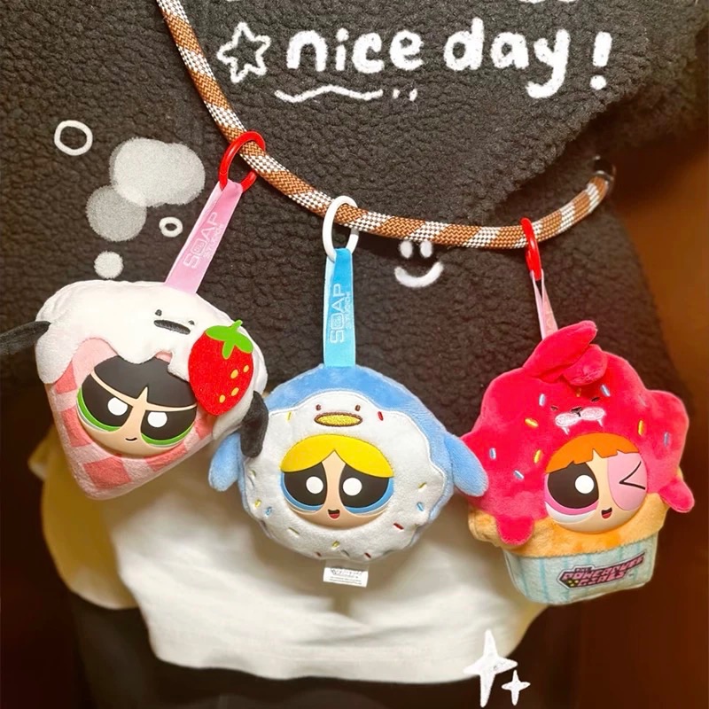 超萌可愛麵包工坊系列小女警吊飾盲盒