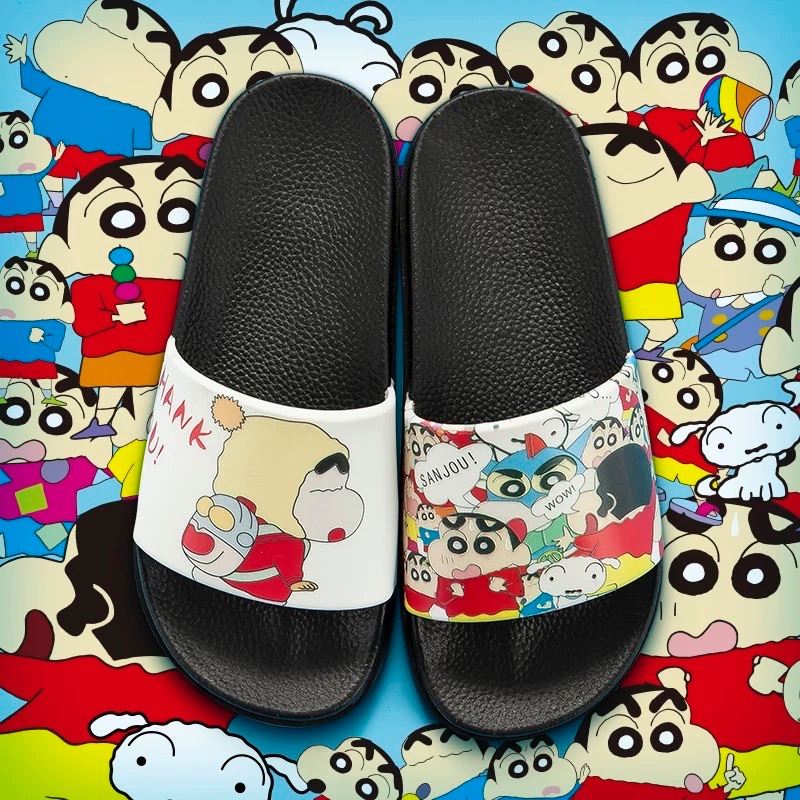 超萌可愛造型蠟筆小新拖鞋