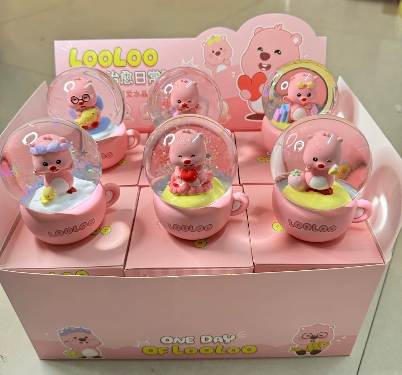 超萌可愛loopy水晶系列盲盒