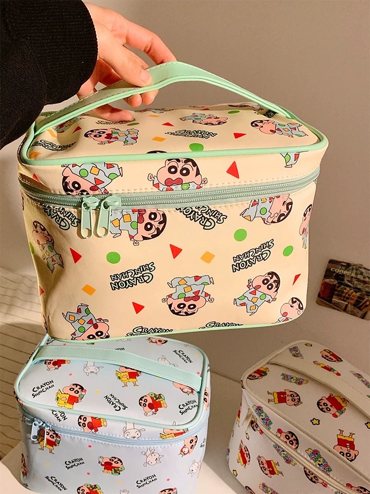 超萌蠟筆小新大容量化妝包/收納包